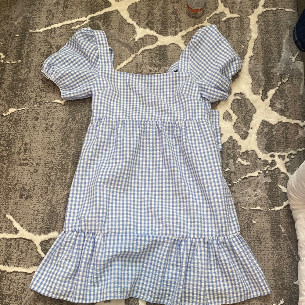 Blue and white Rue 21 dress